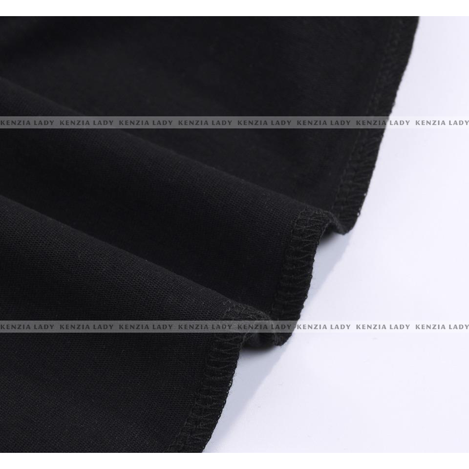 Áo Thun Nữ siêu cấp Form chuẩn Kenzia Lady- Áo Phông Cổ Tròn Tay Ngắn  Basic Cotton 100%  - KA5146