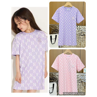 Váy cotton MLB cho bé, xuất dư xịn, thời trang phong cách mùa Hè, Shopbena