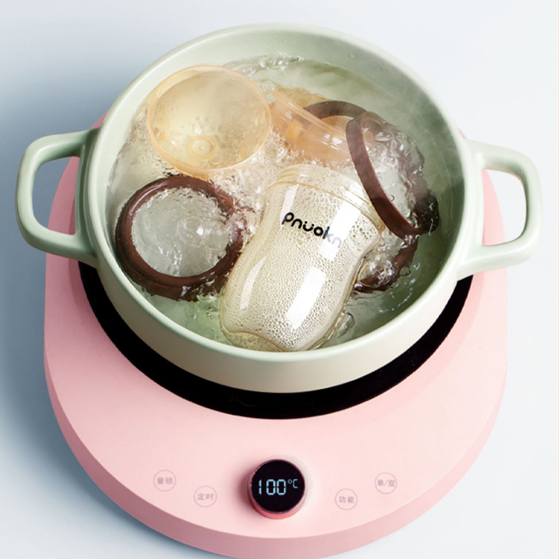 Bình sữa HAPAIR cao cấp cho bé núm sữa silicon thiết kế mô phỏng đầu ti mẹ 280ml