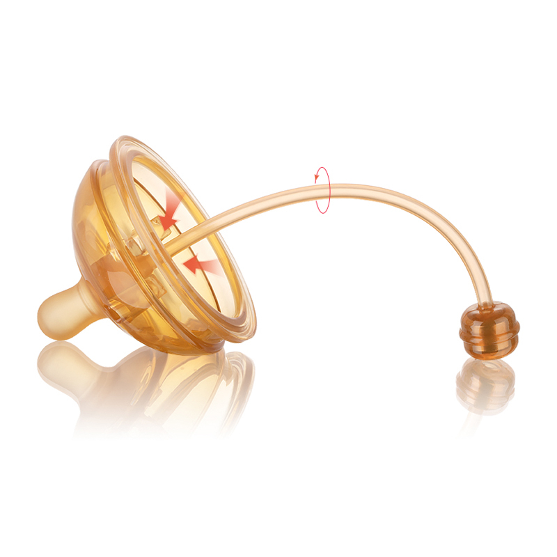 Bình sữa HAPAIR cao cấp cho bé núm sữa silicon thiết kế mô phỏng đầu ti mẹ 280ml