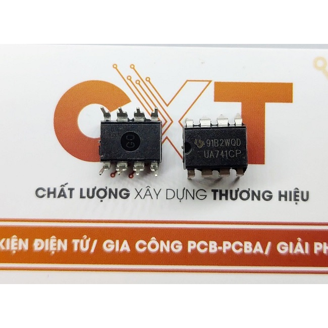 UA741CP IC OPAMP GP 1 CIRCUIT 8DIP