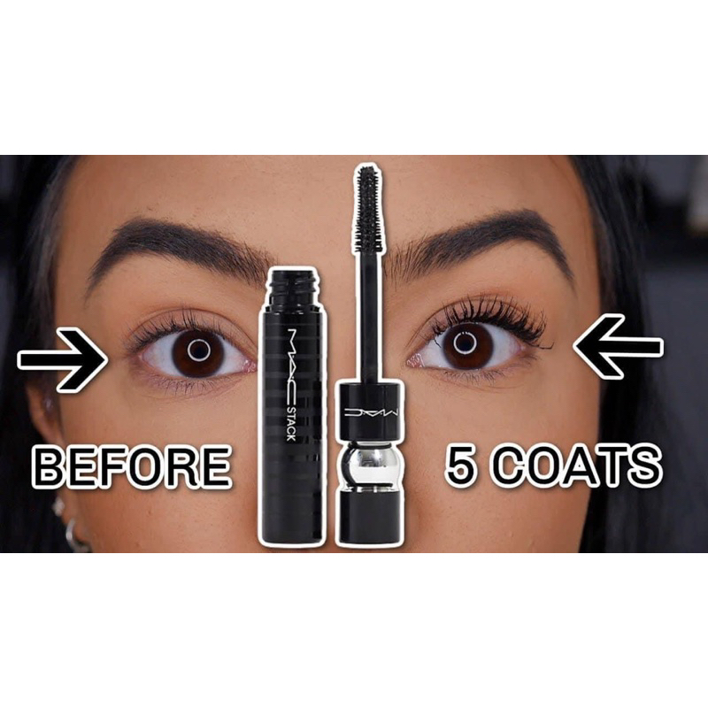 Chuốt mi dày dài cong MAC Stack Mascara
