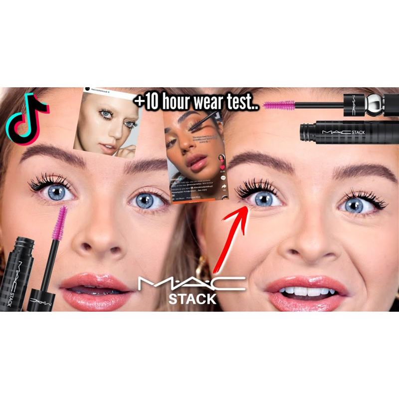 Chuốt mi dày dài cong MAC Stack Mascara