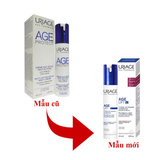 Kem dưỡng da chống lão hóa Uriage Lift Age Creme Nuit Multi-Actions 40ml - ban đêm cho mọi loại da