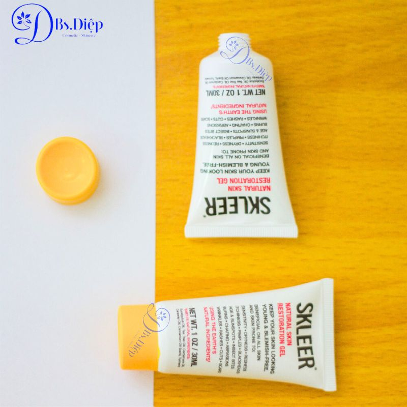 Gel giảm viêm, dưỡng ẩm, phục hồi da SKLEER Natural Skin Restoration