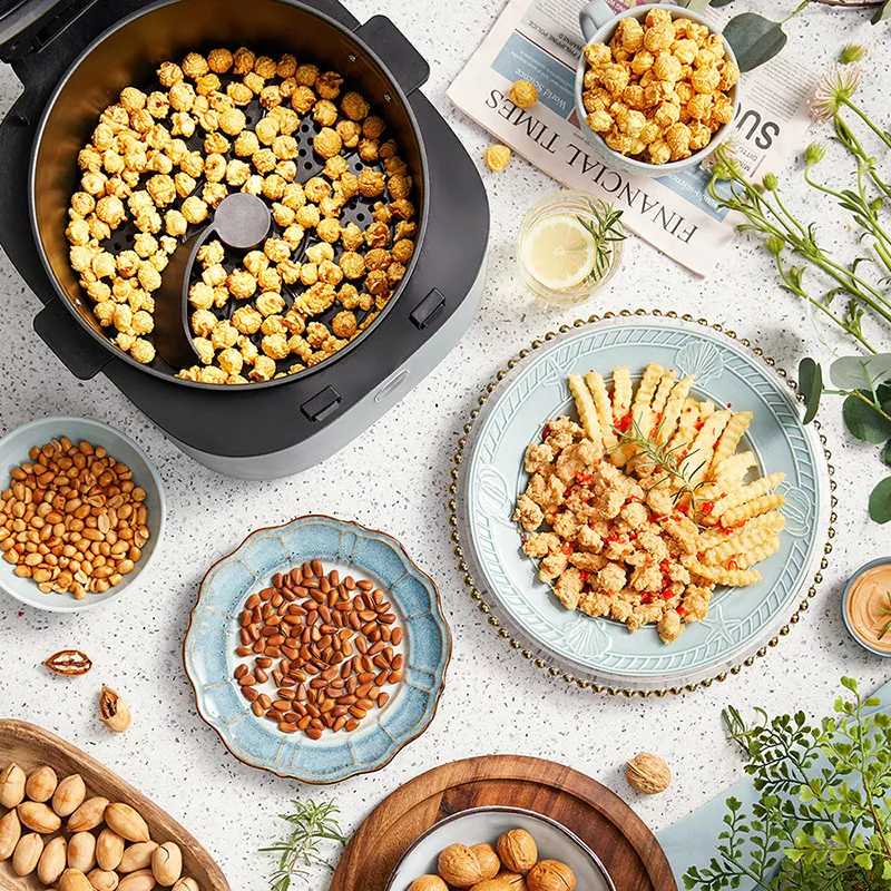 Nồi chiên không dầu Bear QZG-E14G5 chính hãng 6,5L có trục đảo tự động bảo hành 12 tháng