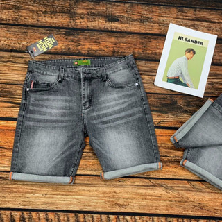 Quần short jean nam ngắn đen trơn cao cấp đẹp,chất jean co giãn tốt hàng chuẩn shop
