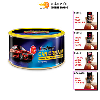 Kem đánh bóng sơn xe ô tô (Car Cream) Karshine 110g KA-CC110 - Tốc độ 247 bóng sơn xe oto