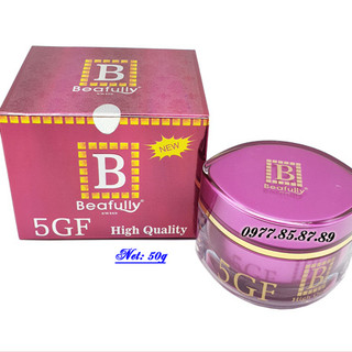 Kem dưỡng trắng da đa năng 5gf chống lại 13 dấu hiệu lão hóa beafully