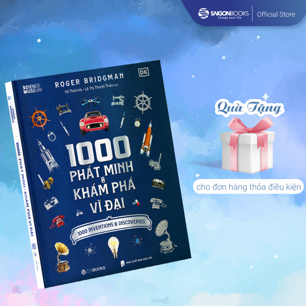 SÁCH: 1000 Phát Minh & Khám Phá Vĩ Đại