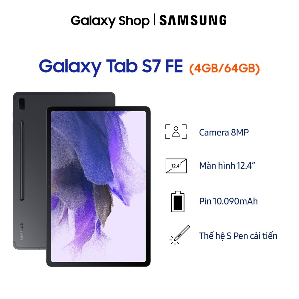 Máy tính bảng Samsung Galaxy Tab S7 FE WIFI  111