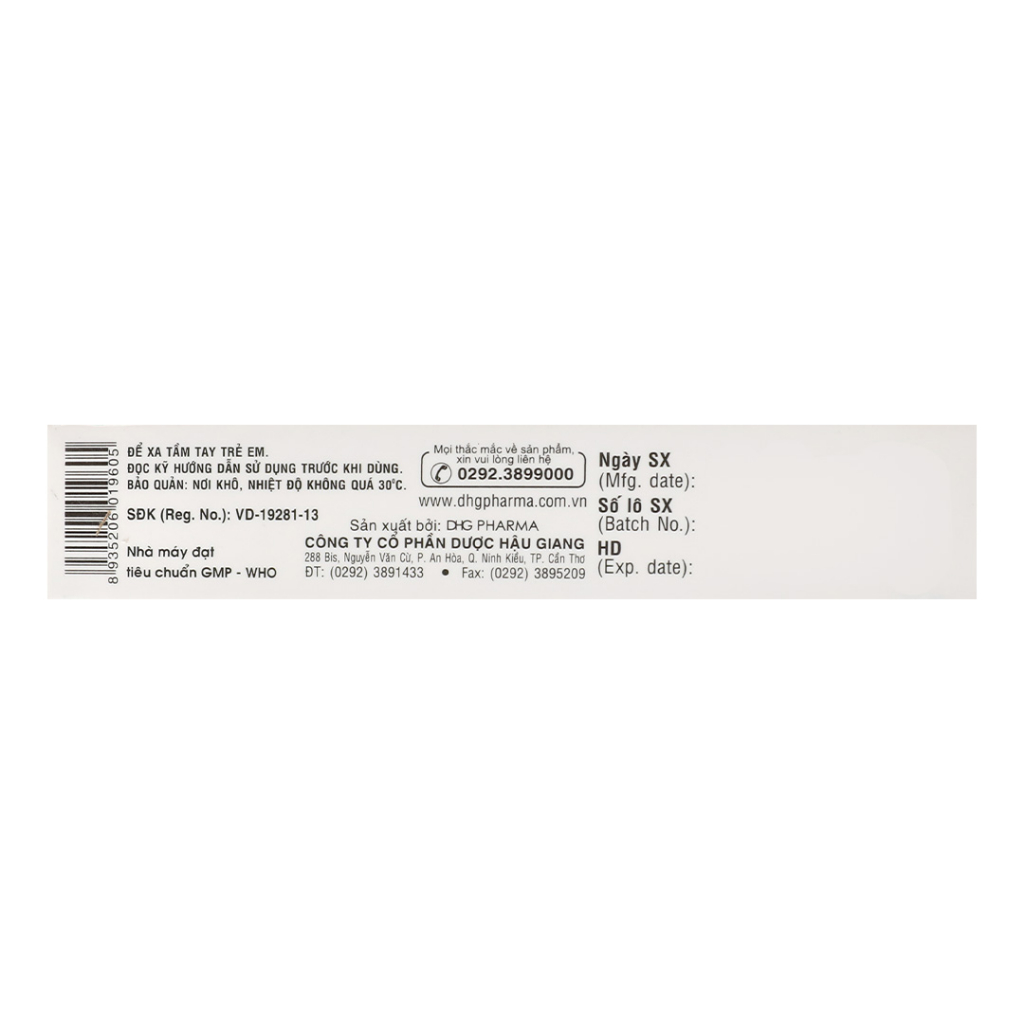 Kem bôi Medskin clovir 5% giảm Herpes simplex da, tuýp 5g