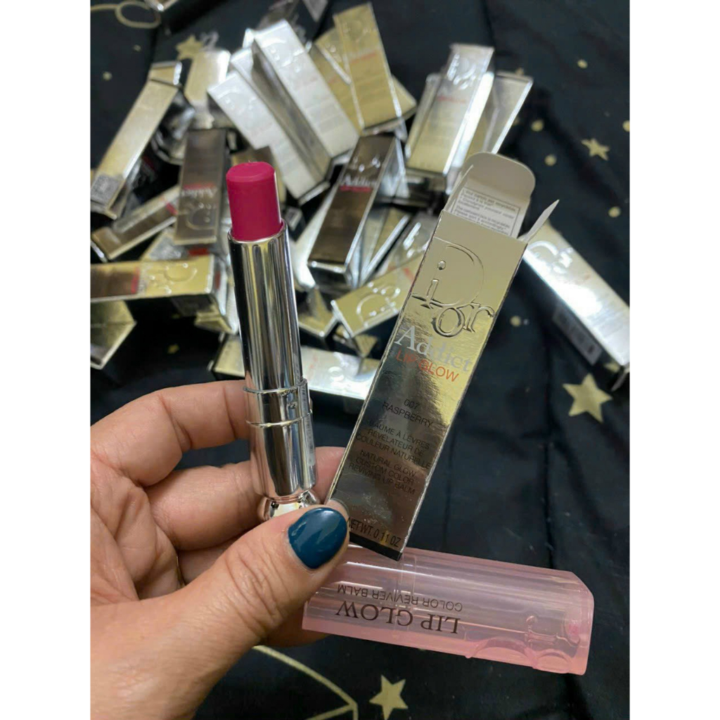 Son Dưỡng Dior Addict Lip Glow Full Size màu 001 004 006 007 008 011 012 015 017 025 029 033 8
