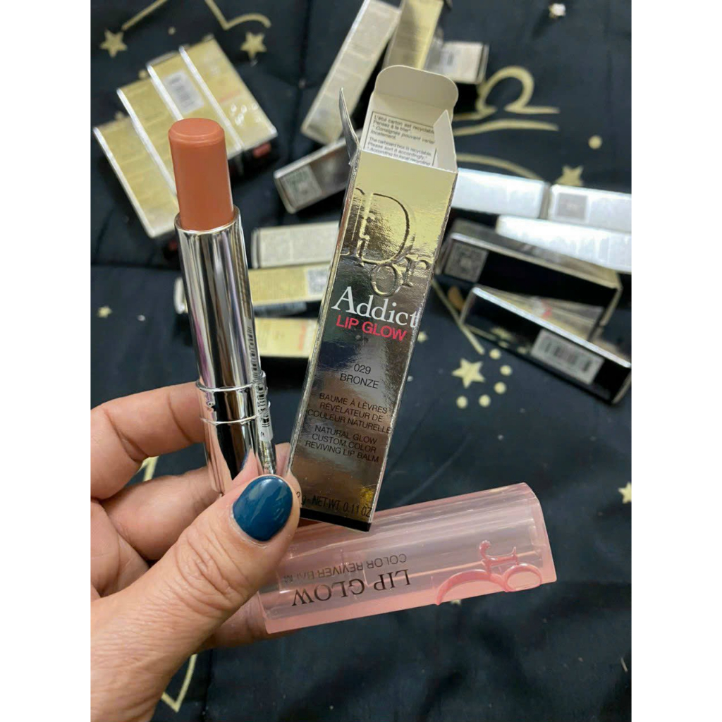 Son Dưỡng Dior Addict Lip Glow Full Size màu 001 004 006 007 008 011 012 015 017 025 029 033 8