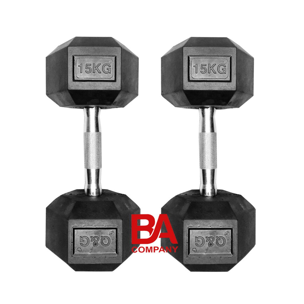 Tạ tay cao su 15kg, binhansport