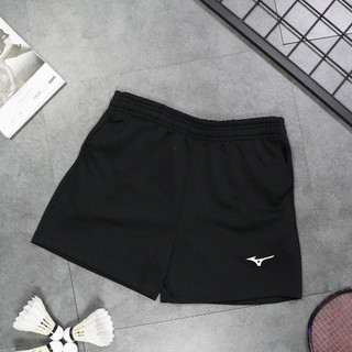 Quần cầu lông mizuno nữ logo trắng đen - mã 027