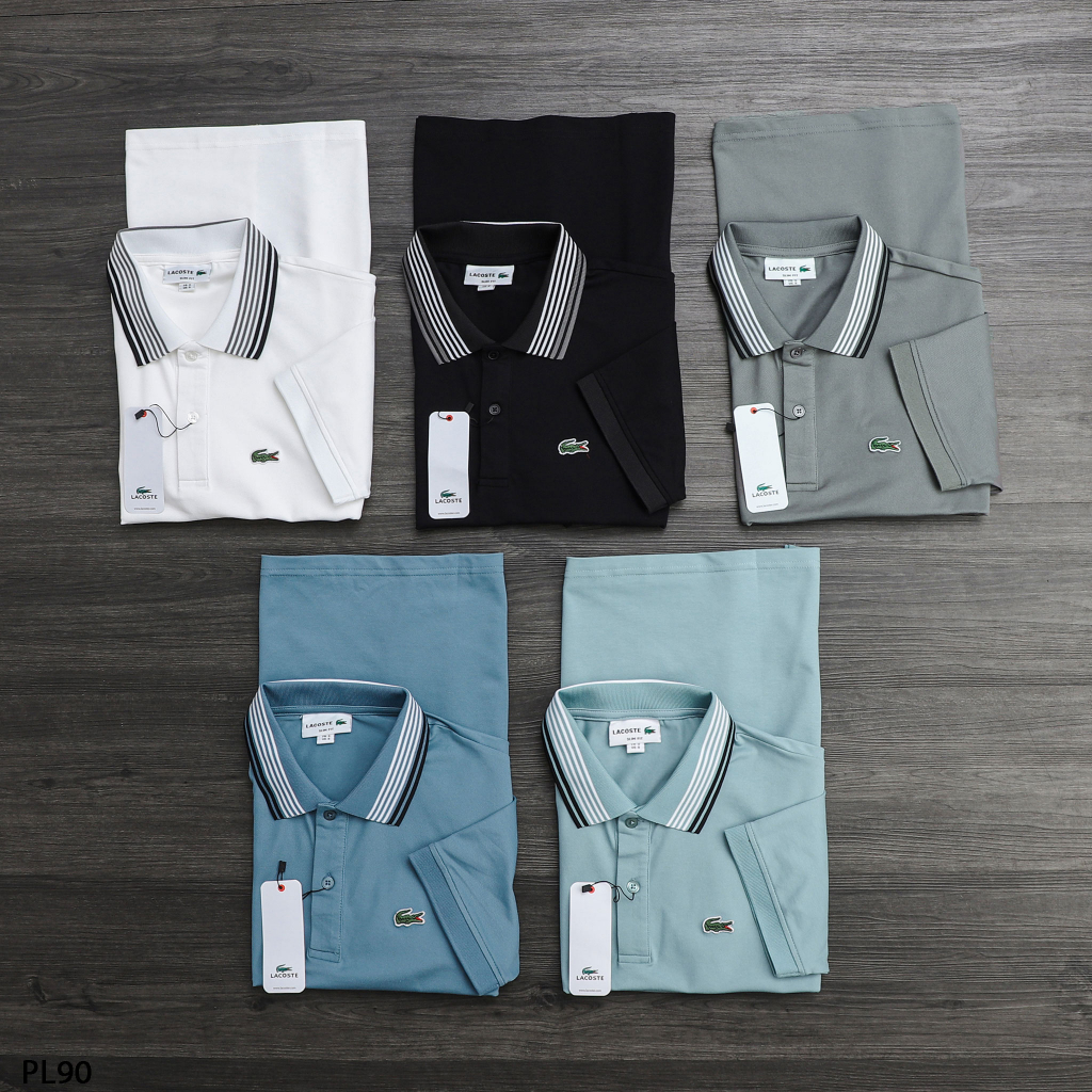 Áo Polo nam cotton PL90 màu trơn - Áo nam VNXK