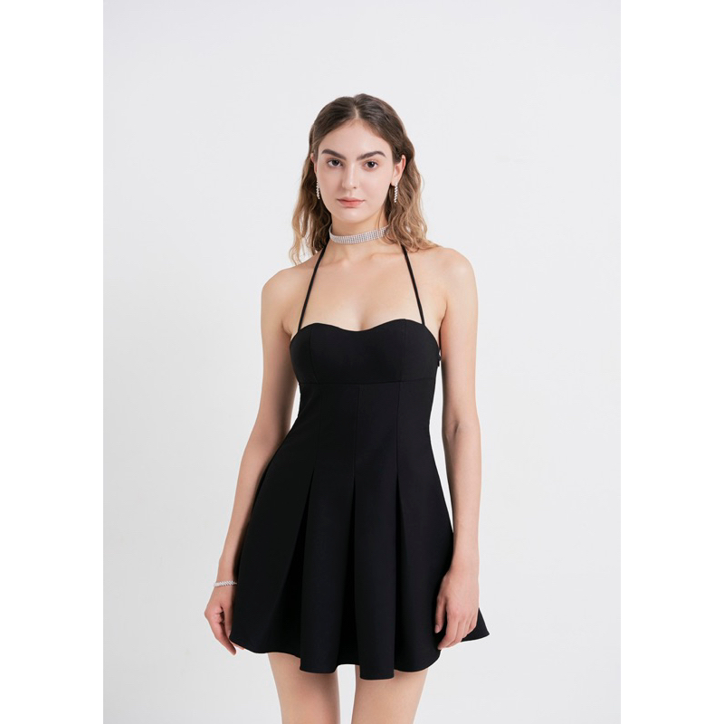 Amanda Mini Dress | Đầm hai dây trắng đơn giản