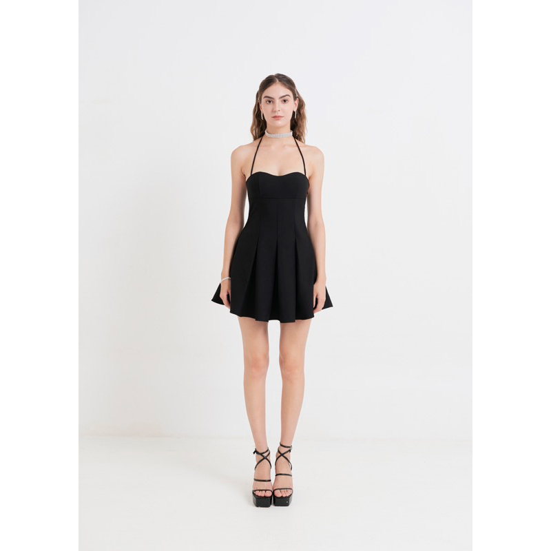 Amanda Mini Dress | Đầm hai dây trắng đơn giản