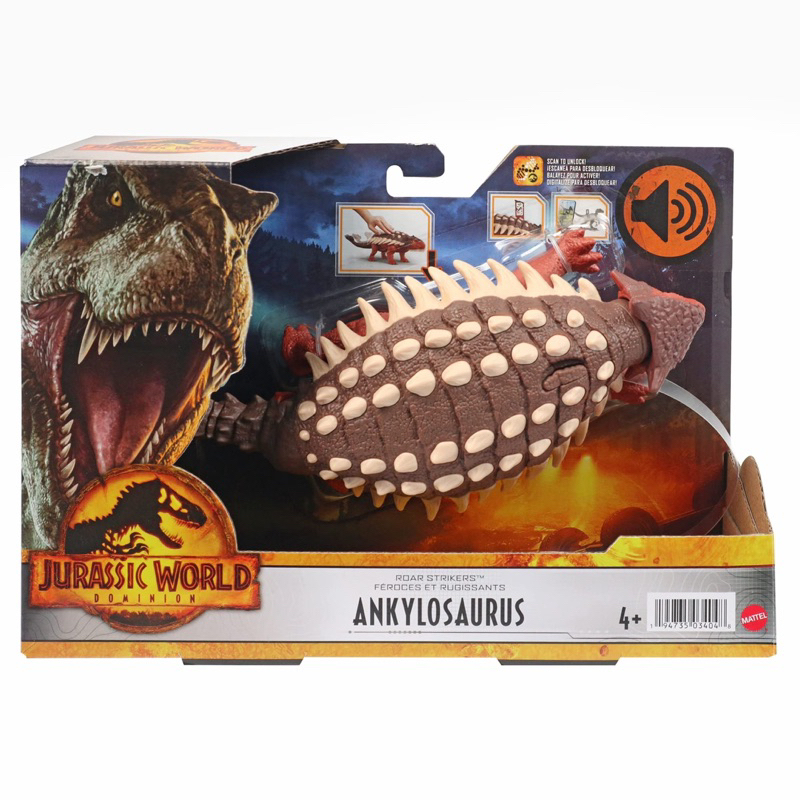 Mô hình Khủng Long Jurassic World Ankylosaurus Mới 100%
