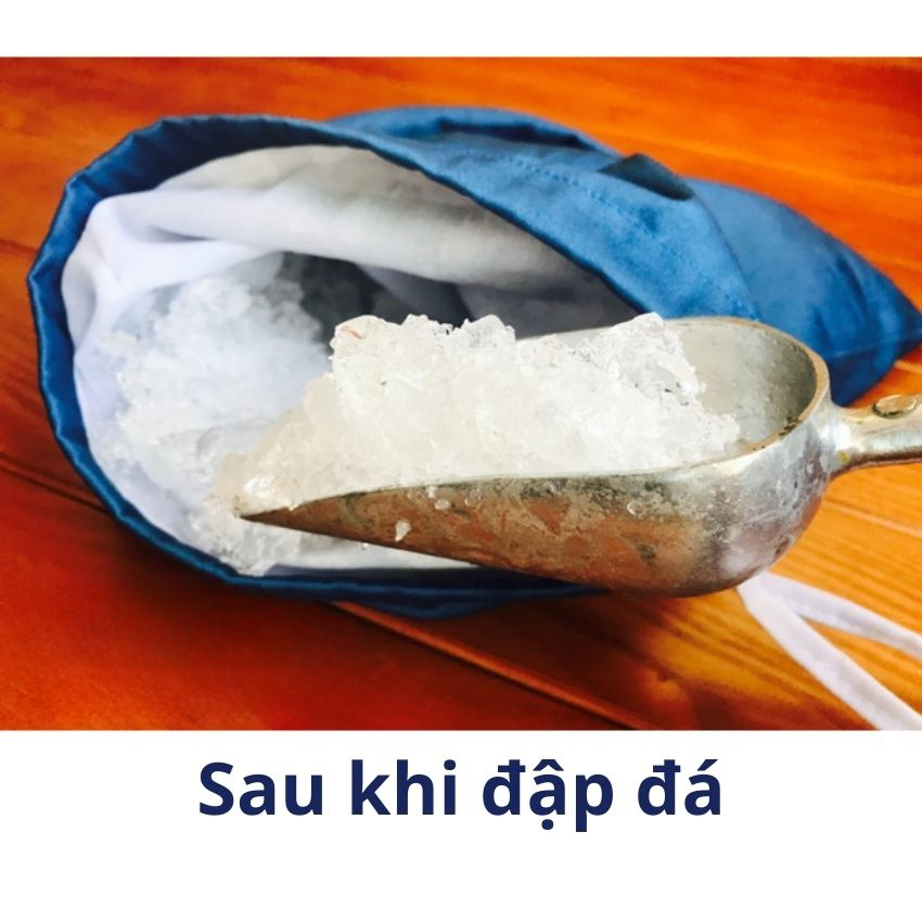 Túi đập đá bao đập đá  hàng dày siêu bền tái sử dụng nhiều lần, giao màu ngẫu nhiên Túi Lọc Ngân Hà Handmade.
