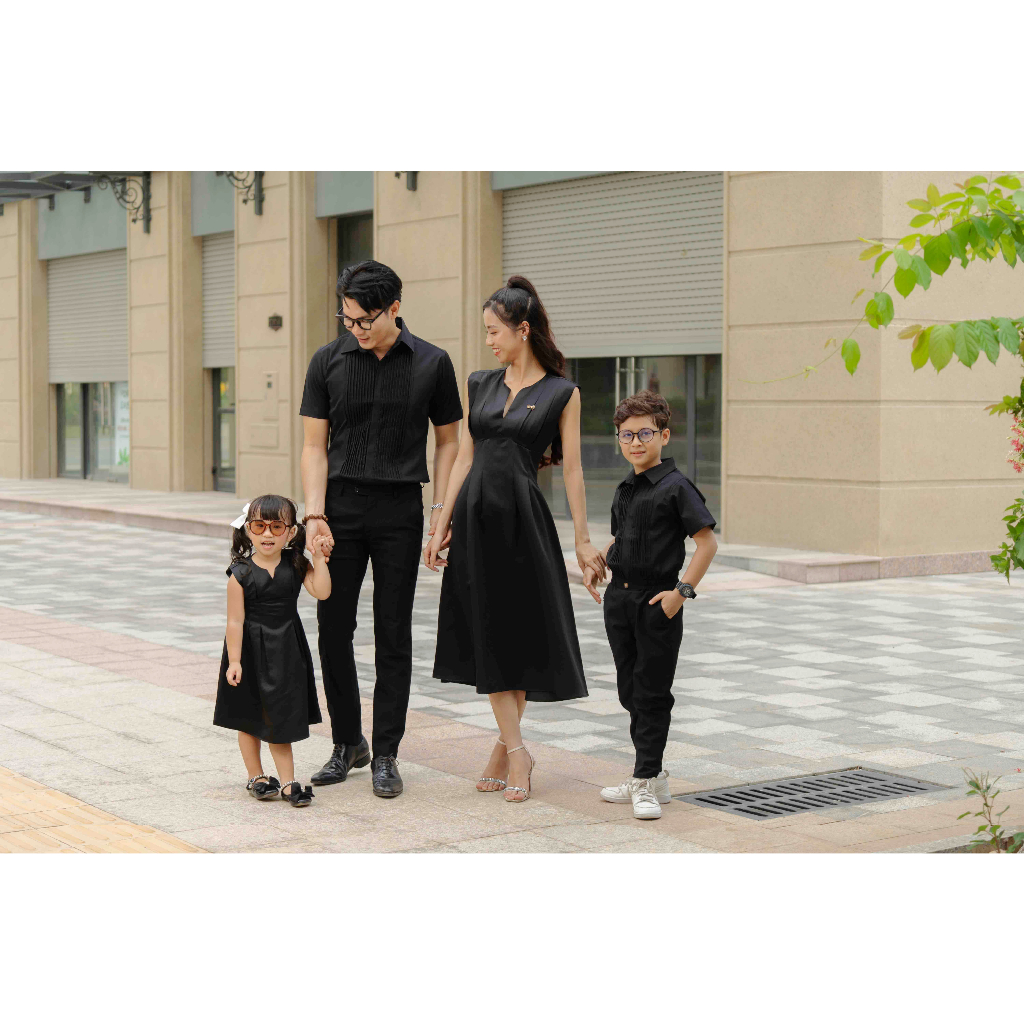 Set đồ đôi gia đình đi chơi đi tiệc set gia đình 3 người/ 4 người