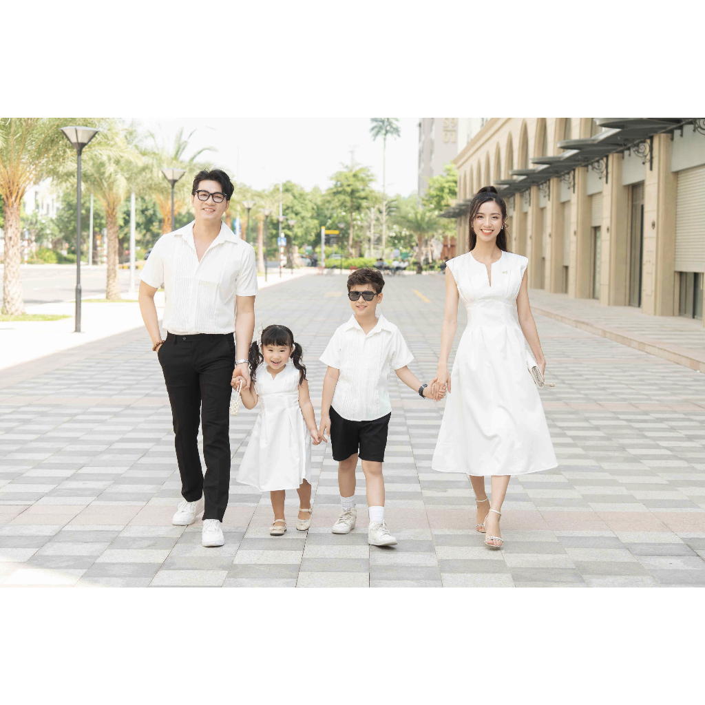 Set đồ đôi gia đình đi chơi đi tiệc set gia đình 3 người/ 4 người