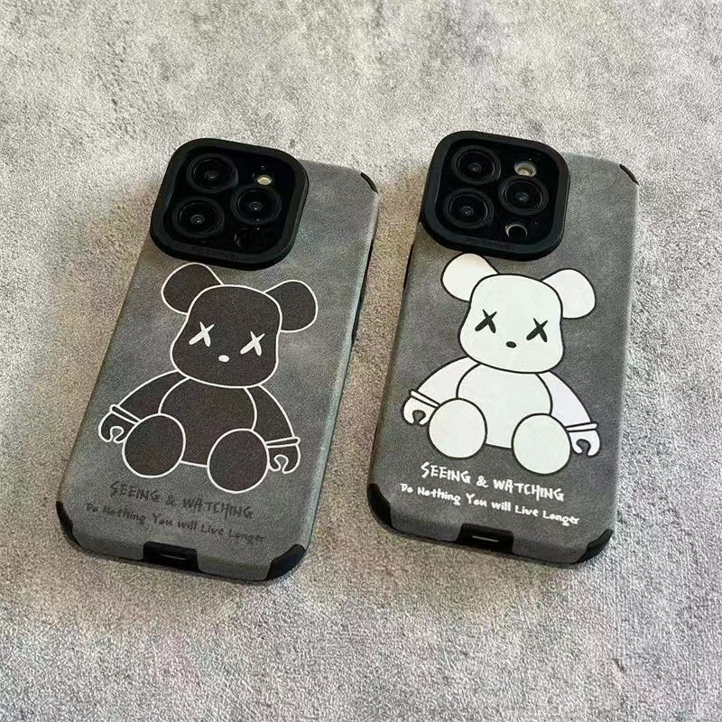 Ốp lưng iphone in hoạ tiết Kaws 3D da lộn cho 7plus/8plus/x/xs/xsmax/11/12/13/14/pro/max/promax/plus/shin/case | BigBuy360 - bigbuy360.vn