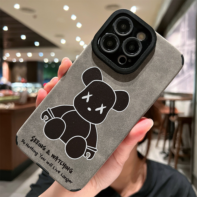 Ốp lưng iphone in hoạ tiết Kaws 3D da lộn cho 7plus/8plus/x/xs/xsmax/11/12/13/14/pro/max/promax/plus/shin/case | BigBuy360 - bigbuy360.vn