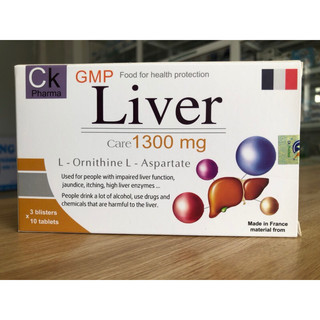 Ck liver care 1300mg. bổ gan, giải độc gan nhập khẩu pháp.