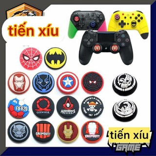 Núm Bọc Analog tay cầm Ps4/Ps5/Xbox One/Ps3/Xbox360 tay cầm.game mẫu gai sần ,siêu anh hùng,chân mèo ,chụp cần tay bấm