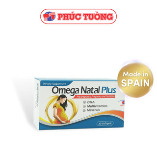 Omega Natal Plus bổ sung DHA, các vitamin và khoáng chất cho bà bầu