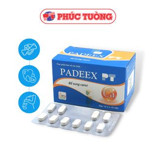 Padeex PT bổ sung canxi
