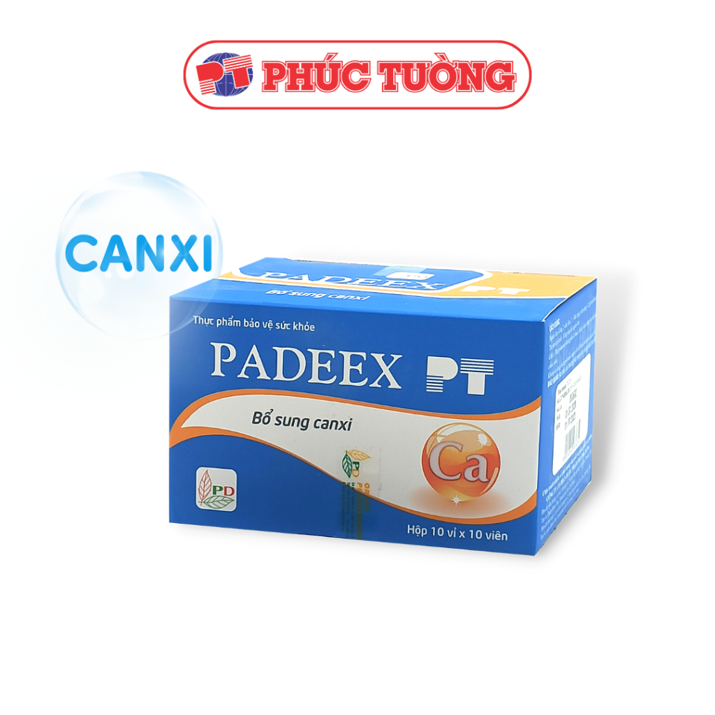 Padeex PT bổ sung canxi