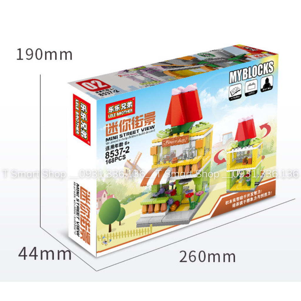 Đồ chơi lắp ghép mô hình cho bé gái: Lego xe bán hàng, lego xe kem, khu vui chơi, lâu đài, lego nhà bếp, họa sĩ