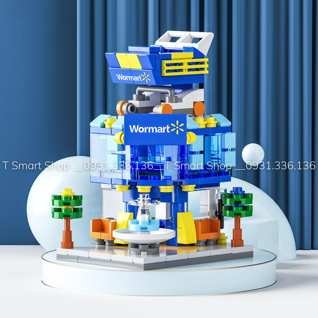 Đồ chơi lắp ghép mô hình cho bé gái: Lego xe bán hàng, lego xe kem, khu vui chơi, lâu đài, lego nhà bếp, họa sĩ