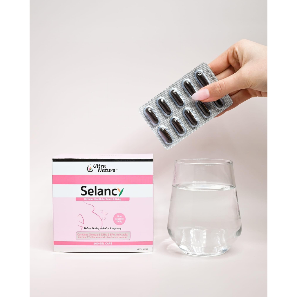 Vitamin tổng hợp selency ultra nature Healthy Care dành cho mẹ bầu hộp 100 viên Quatangme1