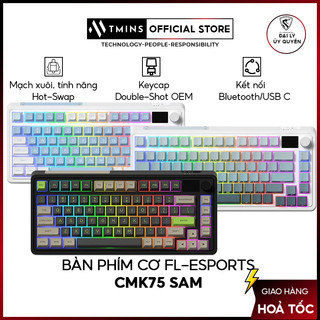 [Mã SPHACL9 giảm 7% đơn 500K] Bàn phím cơ FL-Esports CMK75 SAM - Hàng chính hãng - Bảo hành 12 tháng
