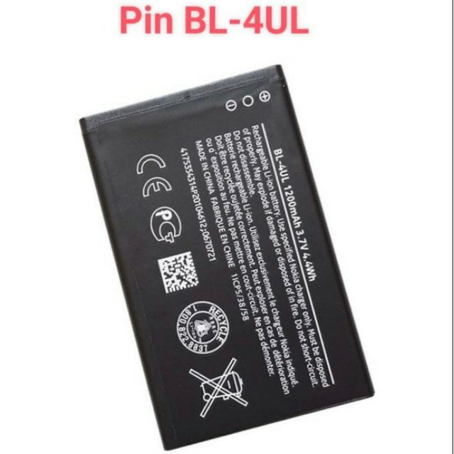 Pin xịn Nokia 230, Nokia 3310 2017, Nokia 225  Dung Lượng 1200mAh