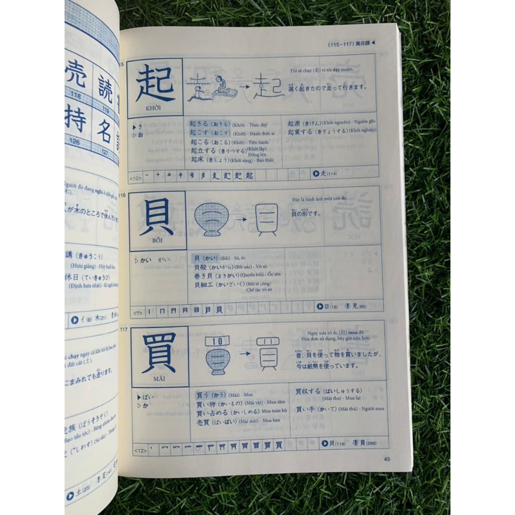 Sách Kanji Look And Learn ( Bản Dịch Tiếng Việt - Lẻ Tùy Chọn )