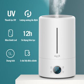 Máy Phun Sương Tạo Độ Ẩm Không Khí Derma F628 F600 Cao Cấp Máy Khuếch Tán Siêu Âm Làm Ẩm Không Khí Mùa Hè Văn Phòng VT45