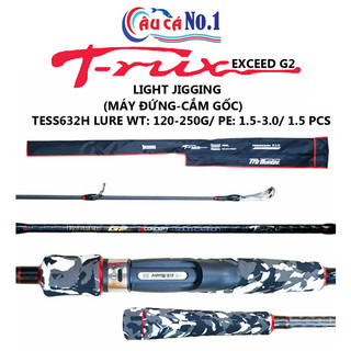 Cần câu cá light jigging ph t-rux exceed g2
