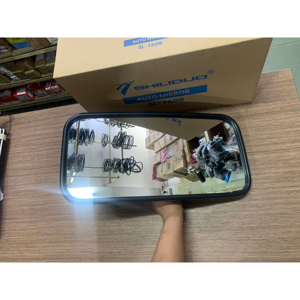 Gương SL-1698, Gương chiếu hậu trên và dưới xe Tải Isuzu 1.9 tấn QKR , HINO 1T9-5T