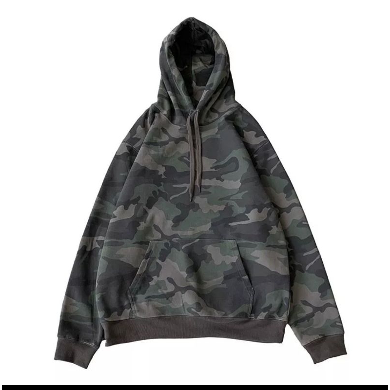 Áo hoodie phom rộng tay chun, chất liệu cotton nỉ dày mịn, phù hợp cho cả nam và nữ. Màu xanh nhạt của áo hoodie tạo nên