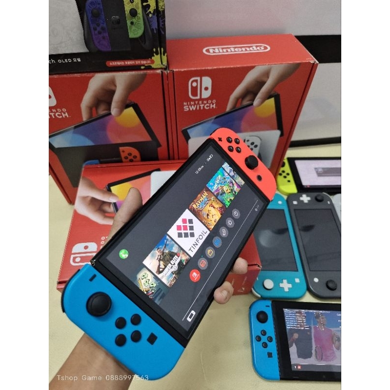 Nintendo Swtich OLed Hack 128Gb-256Gb