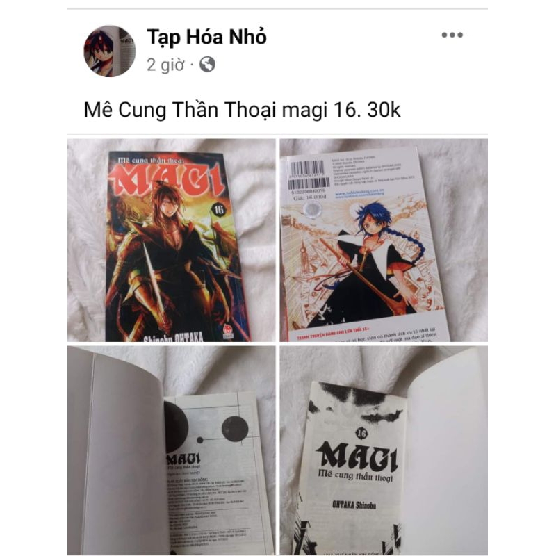 Mê cung thần Thoại magi lẻ 9 16