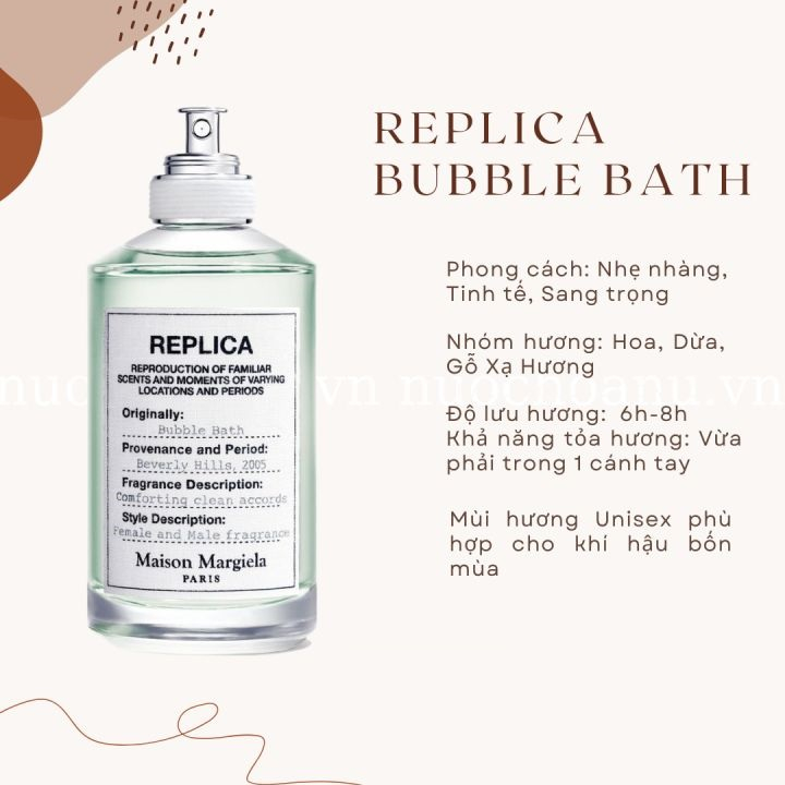 Nước hoa Maison Margiela Replica chai mini 7ml mini fullbox