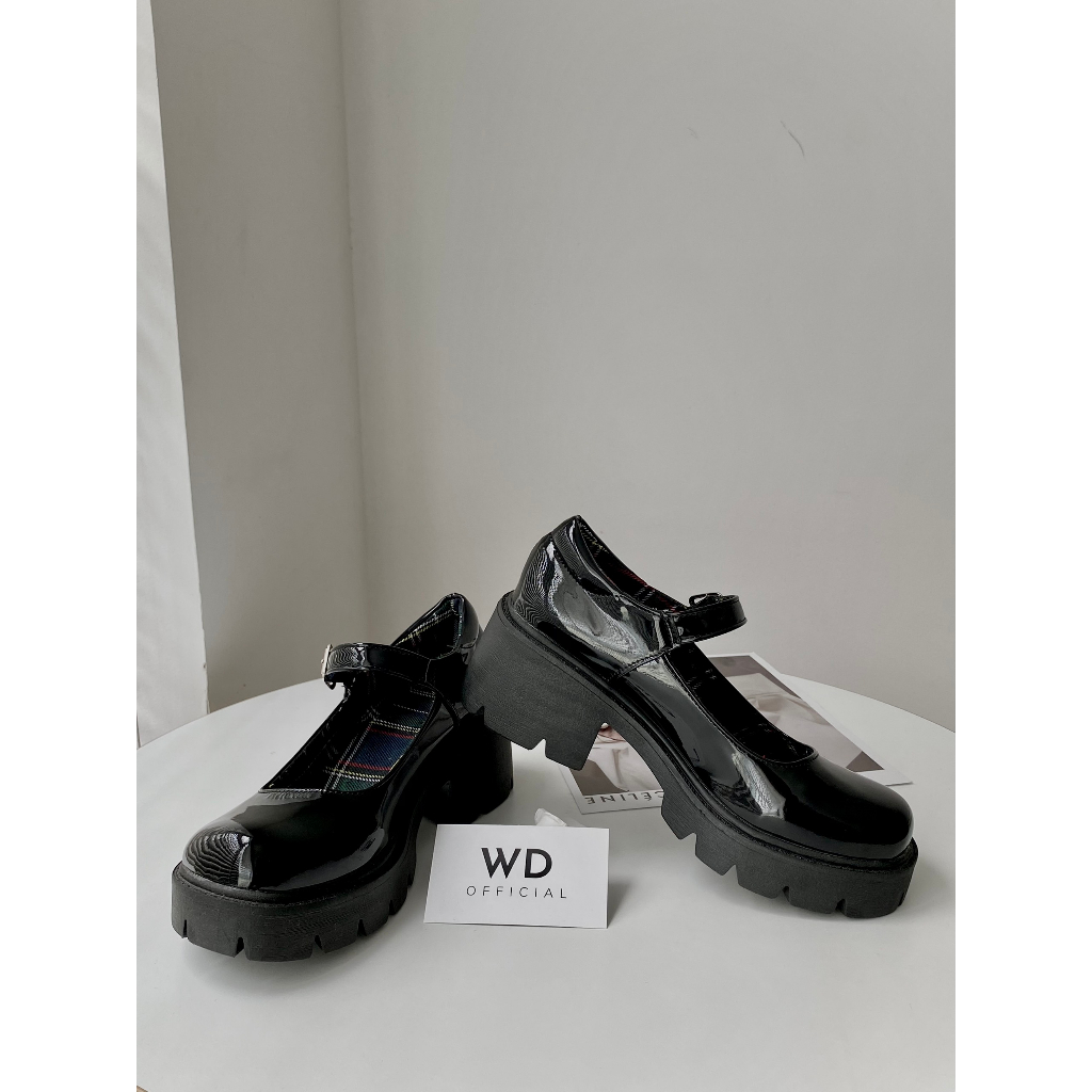 GIÀY OXFORD CAO GÓT ULLZANG LÓT CARO Y2088