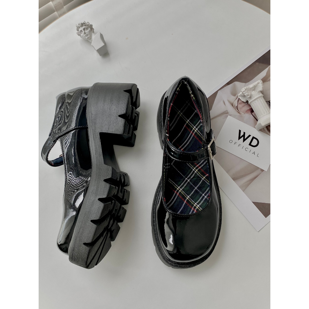 GIÀY OXFORD CAO GÓT ULLZANG LÓT CARO Y2088