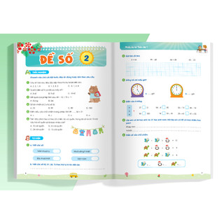 Sách Phiếu ôn hè Toán lớp 1 - MGB